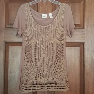 Daytrip lace front tee